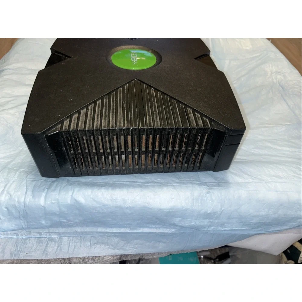 Microsoft Original Xbox Console Only Black OG Xbox Untested
